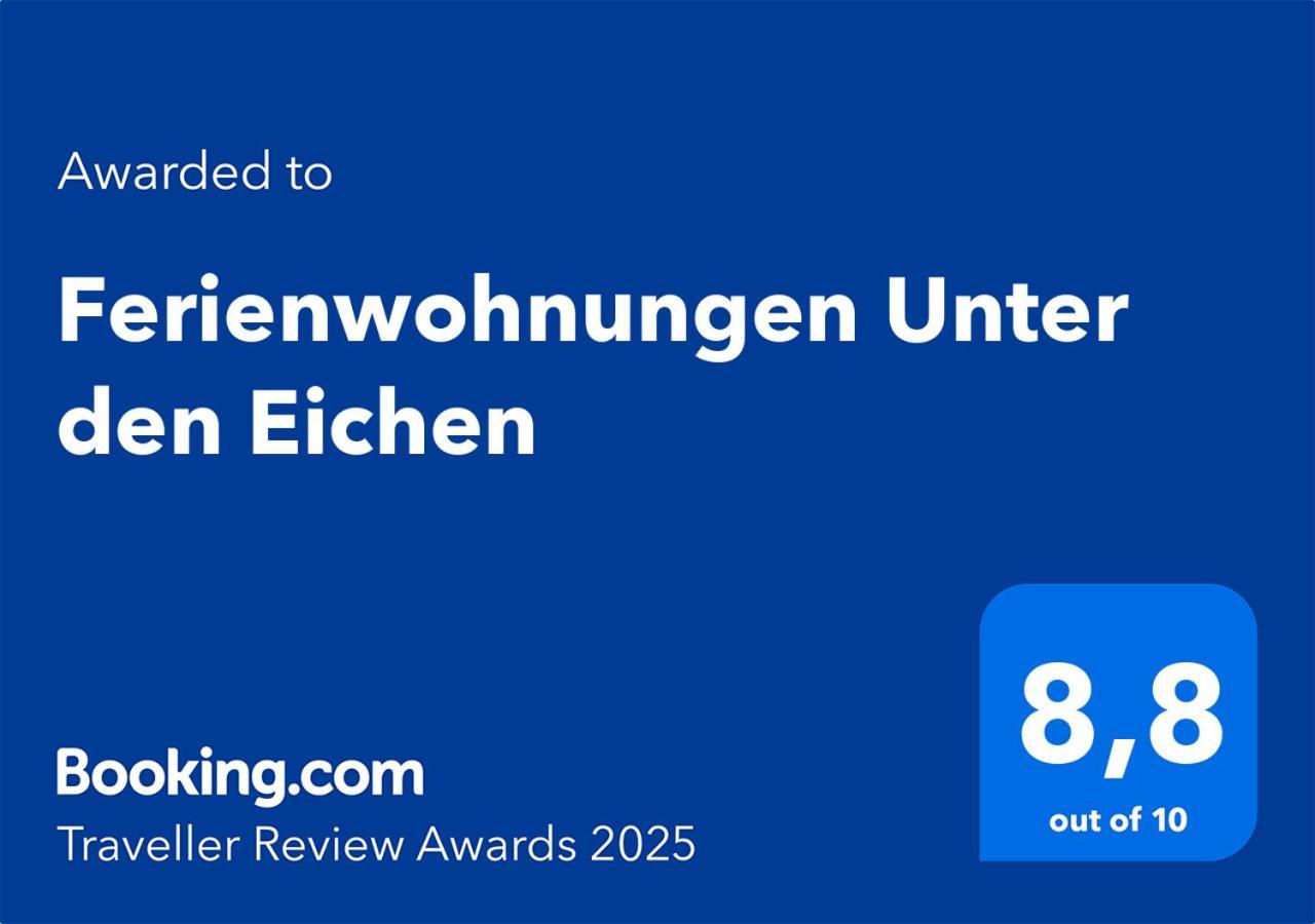 Ferienwohnungen Unter Den Eichen Stade Exteriör bild
